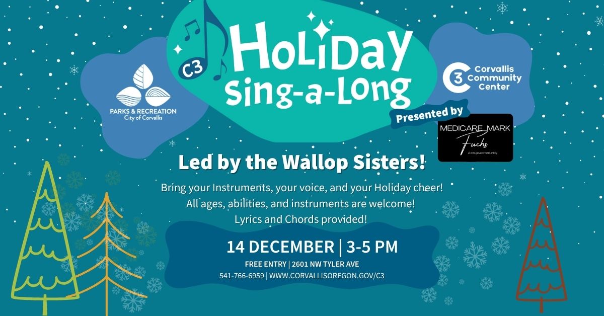 Holiday singalong flier and info